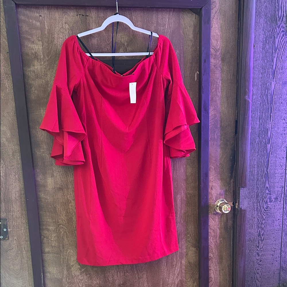 Marc New York Vibrant Red Dress